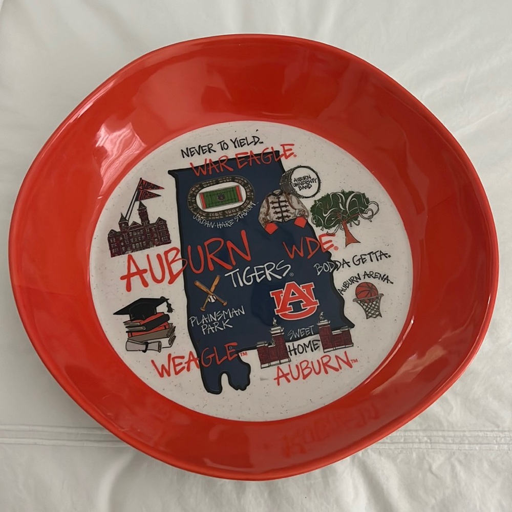 NEW Auburn Tigers Serving Bowl